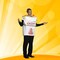 Chinese Take Out Costume Funny Food Tunic Adult Polyfoam Outfit
